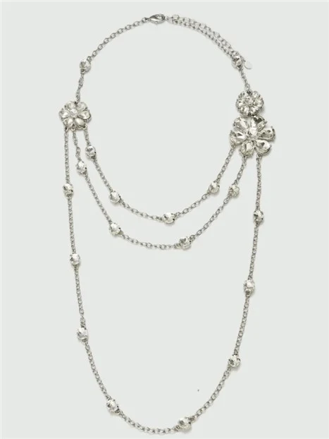 COLLANA SATIRA DONNA BIANCO