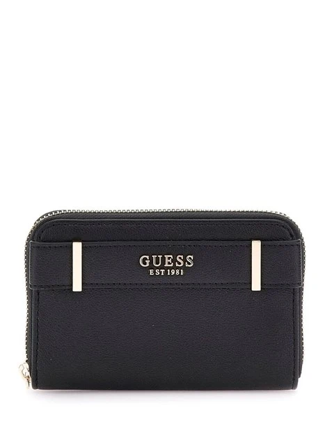 PORTAFOGLIO  ANADELA SLG MEDIUM ZIP AROUND DONNA NERO