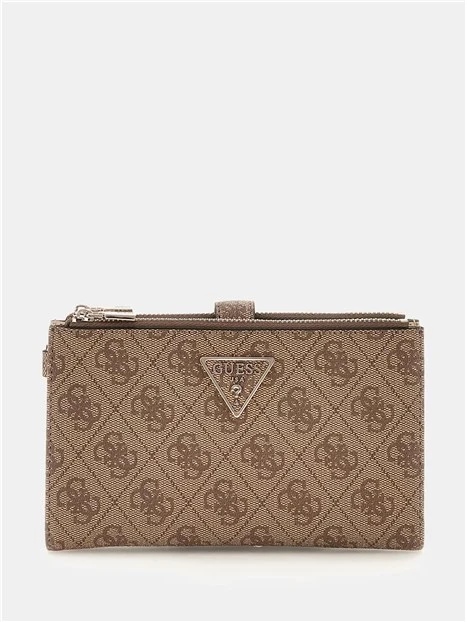 LOGO LAUREL SLG DBL ZIP ORGANIZER DONNA BIANCO