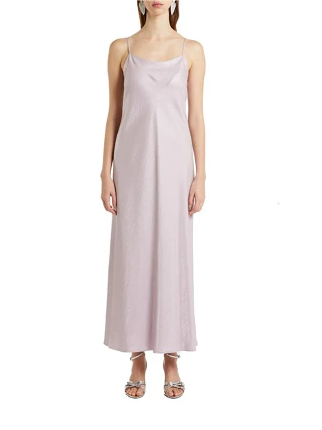 Abito Estivo Lungo Donna Con Spalline Sottili - Maxi Vestito Elegante Per Cerimonie, Matrimoni - Foto 12