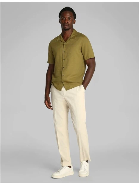 CAMICIA MANICA CORTA UOMO VERDE