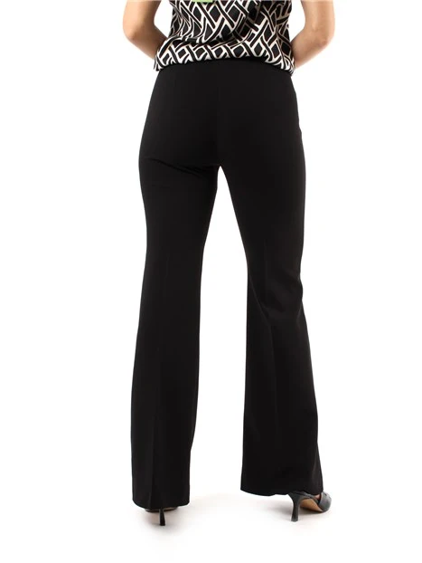 Pantaloni A Zampa Smiffys Donna - Nero, 100% Poliestere, Vita Media, Stile Retro - Foto 14