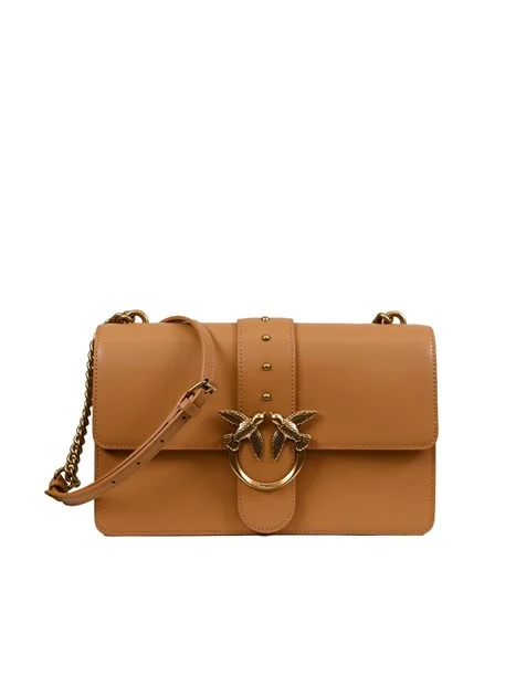 BORSA A SPALLA LOVE ONE CLASSIC DONNA CUOIO
