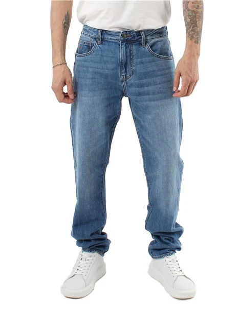 JEANS 5 TASCHE REGULAR UOMO BLU