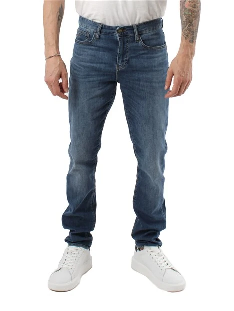 JEANS SKINNY UOMO BLU