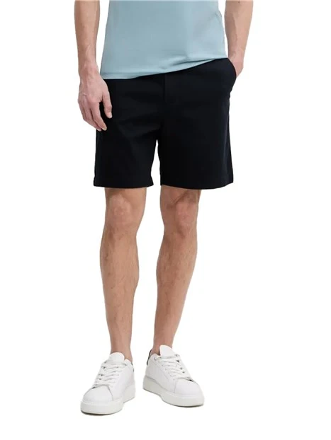 BERMUDA IN COTONE UOMO BLU NAVY