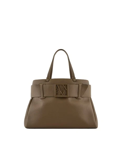 BORSA A MANO XW000284AF11902 DONNA MARRONE