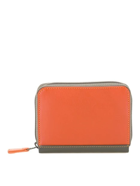 Mywalit PORTATESSERE CON CERNIERA DONNA ARANCIONE Step By Step Shop