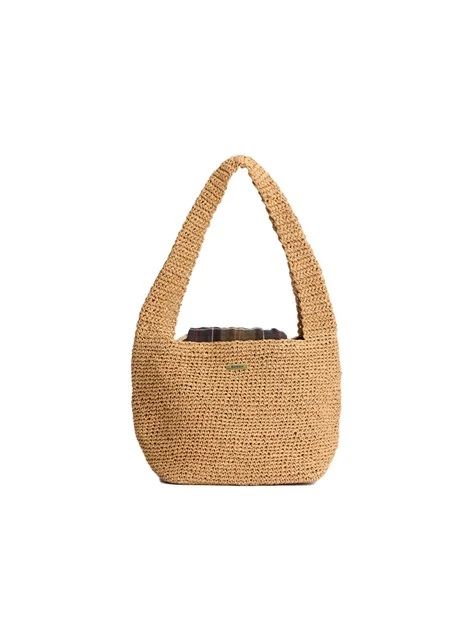 BORSA A SPALLA LBA0466-LBA DONNA BEIGE