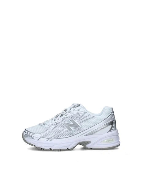 SNEAKERS BASSE GR740WM UNISEX BAMBINO BIANCO ARGENTO