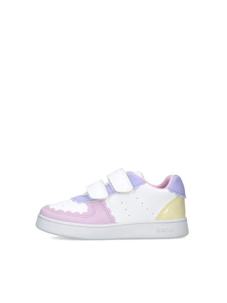 SNEAKERS BASSE B555MA000BC ECLYPER BAMBINA BIANCO
