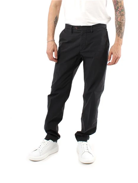 PANTALONI CHINO TIME UOMO NERO