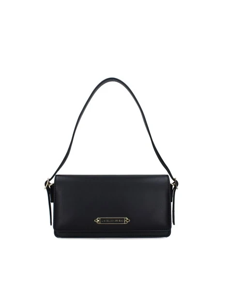 BORSA A SPALLA 17007-DER-S5B-A DONNA NERO