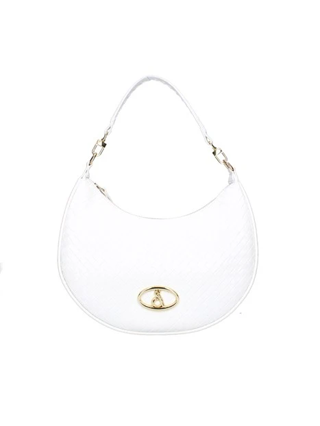 BORSA A SPALLA 17063-STG-S5B-A DONNA BIANCO