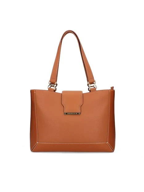BORSA A SPALLA 17072-BON-S5B-A DONNA CUOIO