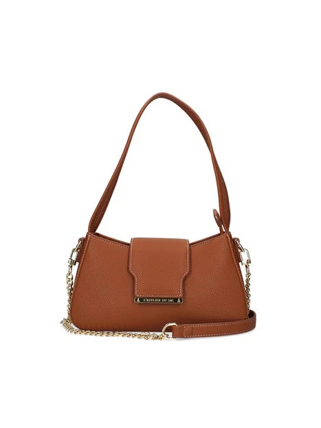 BORSA A SPALLA EMELINE BONJOUR DONNA MARRONE
