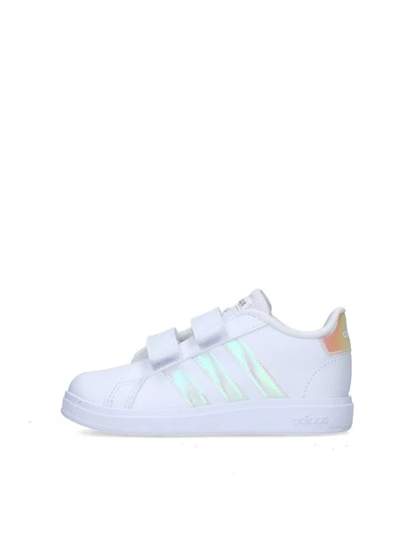 SNEAKERS BASSE GY2328GRAND COURT 2.0 BAMBINA BIANCO