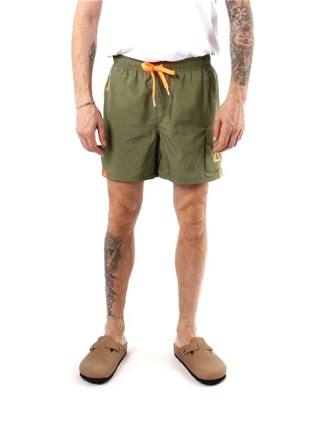 BOXER MARE IN NYLON UOMO VERDE
