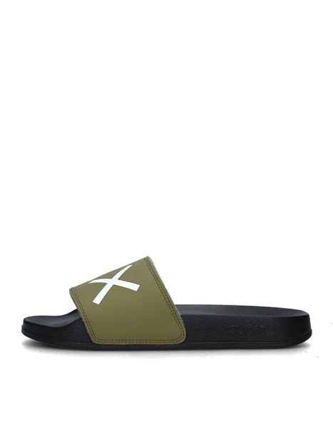 SANDALI MARE X35101 UOMO NERO VERDONE