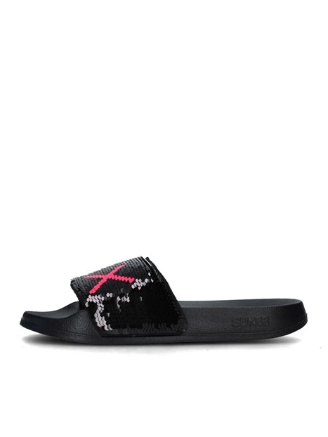 SANDALI MARE X35203 DONNA NERO FUCSIA