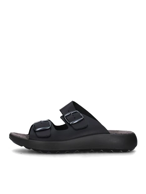 CIABATTE 7647900 UOMO NERO