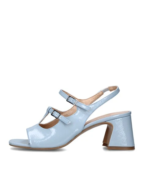 SANDALI TACCO ALTO 763005 DONNA CELESTE