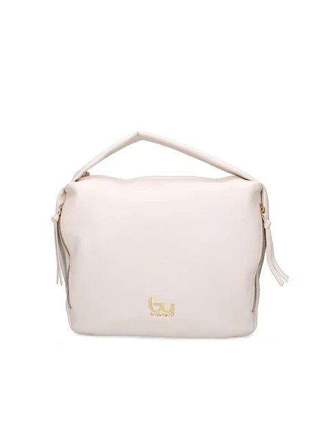 BORSA A SPALLA BYBS34B01 DONNA AVORIO