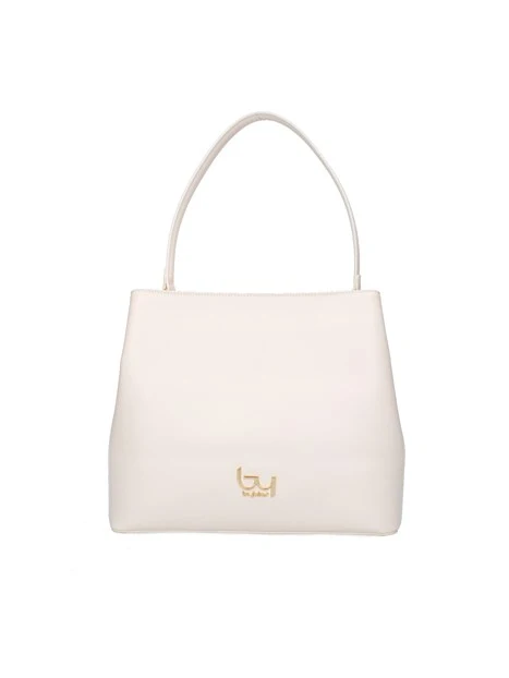 BORSA A SPALLA BYBS60A02 DONNA AVORIO