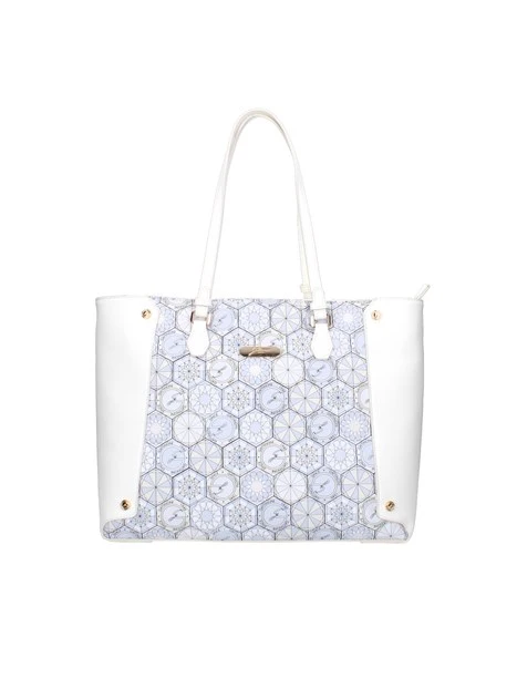 BORSA A SPALLA BINTD8398WZ DONNA BIANCO