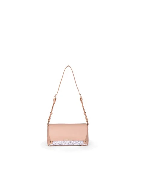 BORSA A SPALLA BENTD8624WZ DONNA BEIGE