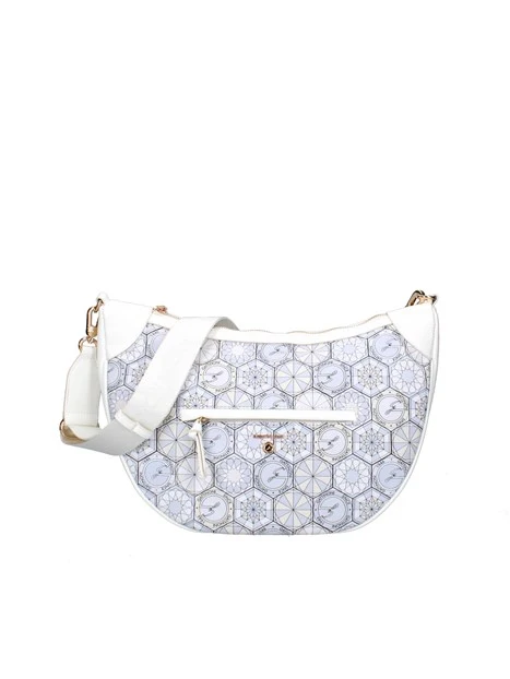BORSA A SPALLA BENTD8618WZ DONNA BIANCO