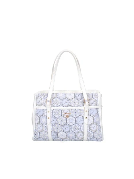BORSA A SPALLA BINTD8346WZ DONNA BIANCO