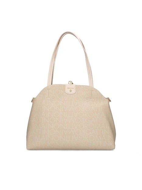 BORSA A SPALLA BEN4C8601WV DONNA BEIGE