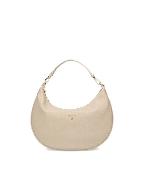 BORSA A SPALLA BEN4C8531WV DONNA BEIGE