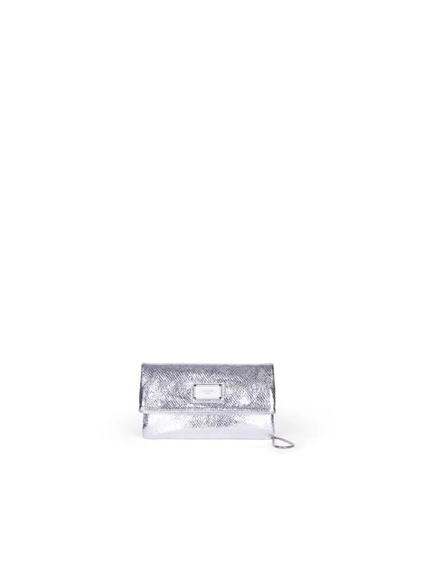 BORSA A SPALLA BENFP8627WV DONNA ARGENTO