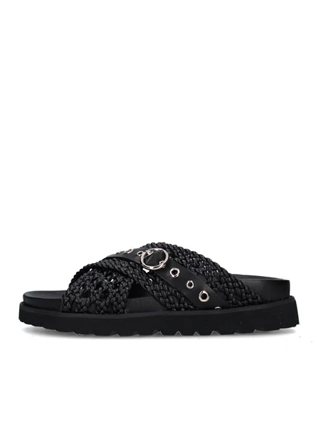 CIABATTE CLW446500 DONNA NERO