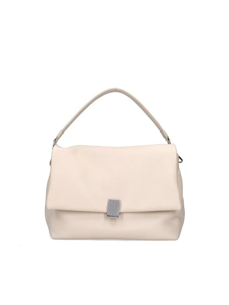 BORSA A SPALLA D702 DONNA BIANCO