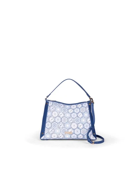BORSA A SPALLA BENTD8623WZ DONNA BLU