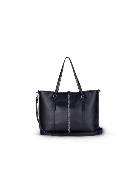 BORSA A SPALLA BEN2E8579WV DONNA NERO
