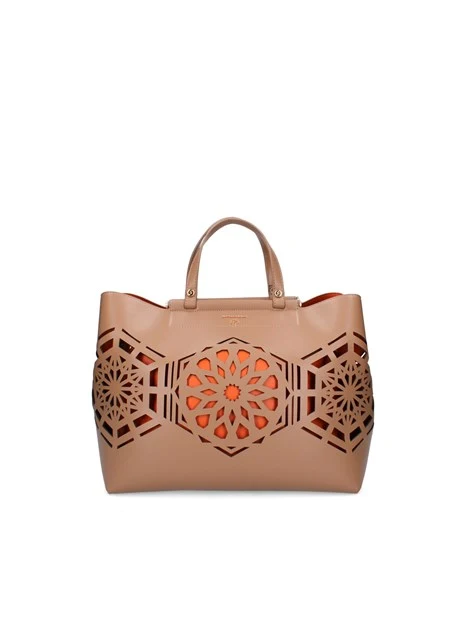 BORSA A MANO BEN6C8575WV DONNA BEIGE