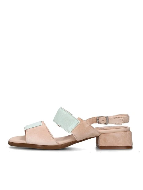 SANDALI TACCO BASSO 34401 DONNA ROSA