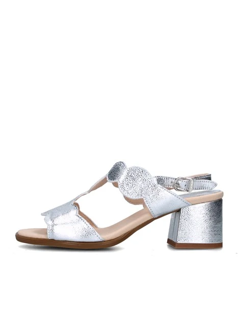 SANDALI TACCO ALTO 34205 DONNA ARGENTO