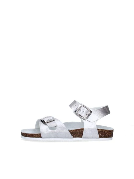SANDALI BASSI GS206 BAMBINA BIANCO