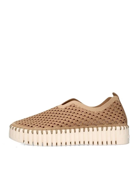 SNEAKERS SLIP ON TULIP3373 DONNA BEIGE