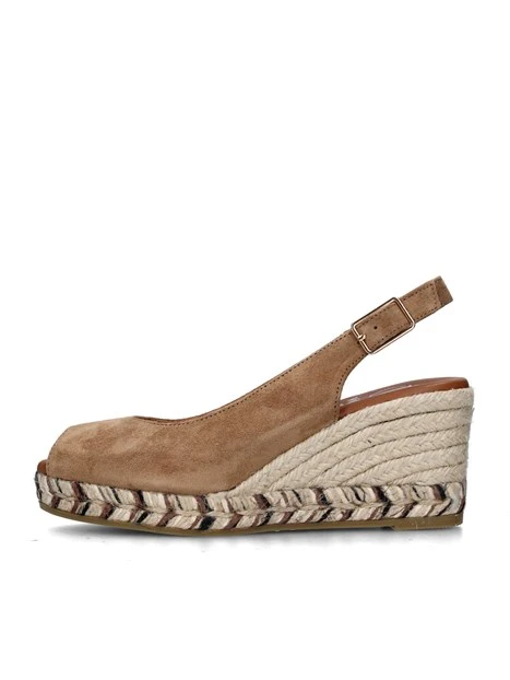 SANDALI CON ZEPPA 2013 ESPADRILLAS DONNA CUOIO