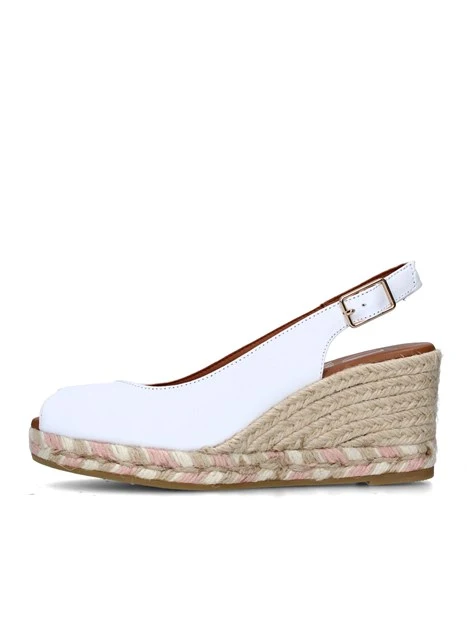 SANDALI CON ZEPPA 2013 ESPADRILLAS DONNA BIANCO