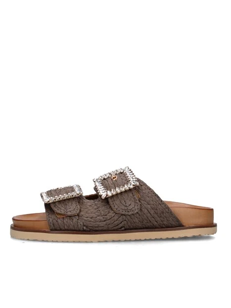 CIABATTE 396021 DONNA MARRONE