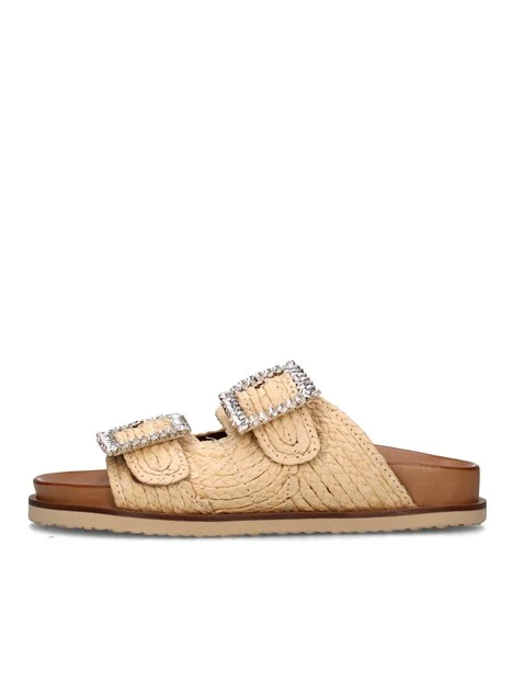 CIABATTE 396021 DONNA BEIGE