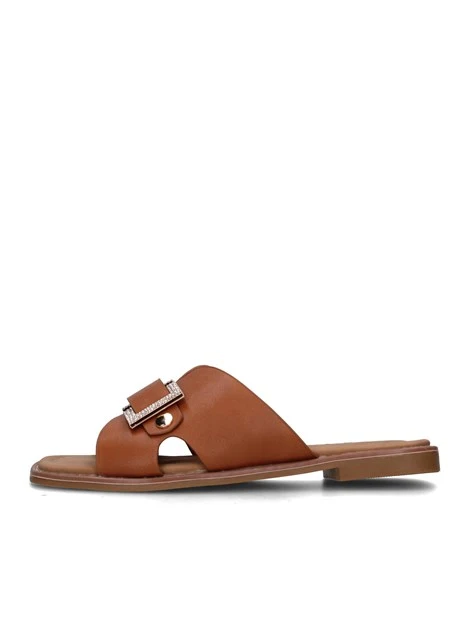CIABATTE P2547 DONNA CUOIO