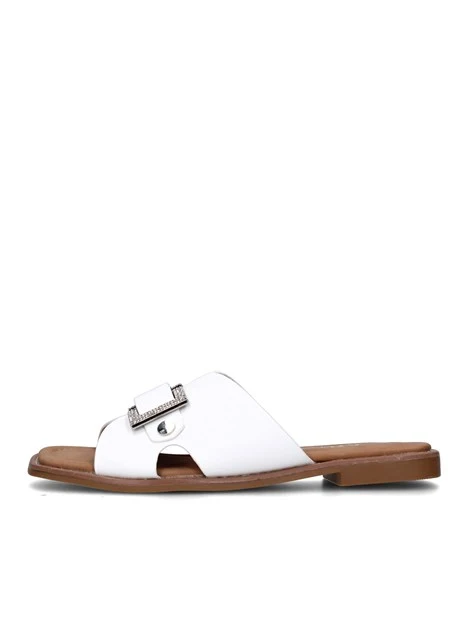 CIABATTE P2547 DONNA BIANCO